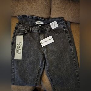 BAMBOO Charcoal Black Bootcut Women's Jeans